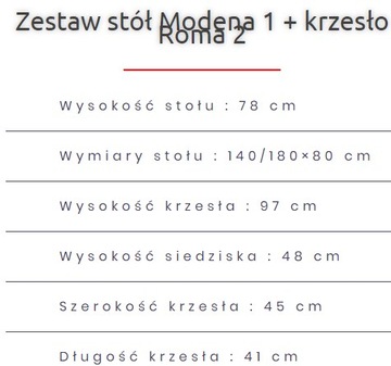 Комплект 34: стол 140/180х80 + 6 стульев АКЦИЯ