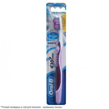 Зубная щетка Oral-B 3D White Medium