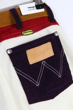 WRANGLER x PETER MAX JEANSY PROSTE SZTRUKS W29 L30