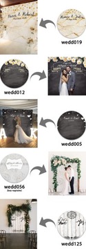 Фон для вечеринки WEDDING WALL 180x200 WEDD056