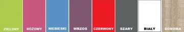Meble Dziecięce Młodzieżowe ZESTAW Szafa Biurko