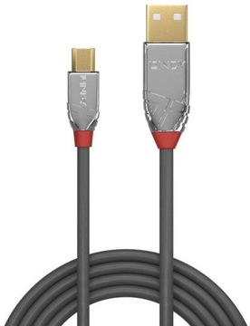 КАБЕЛЬ USB 2.0 A – MICRO-B LINDY CROMO LINE 0,5 м