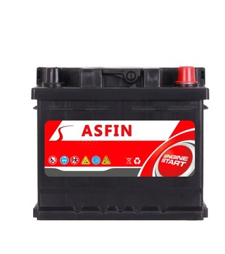 Аккумулятор ASFIN 12В 44Ач 380А (EN) Снижение цен