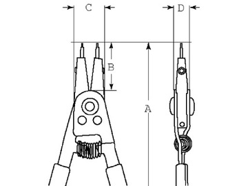 ЩИПЦЫ ДЛЯ ОДНИХ КОЛЬЦ BAHCO 5-в-1