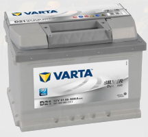 BATTERIE VARTA SILVER 61AH 600A [PGP] + [MONTAGE]