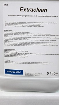 Чистка Prochem B106 5L, отжим шерсти DT5