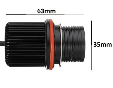 СВЕТОДИОДНЫЙ МАРКЕР 160W КОЛЬЦА BMW E39 E63 E64 E65