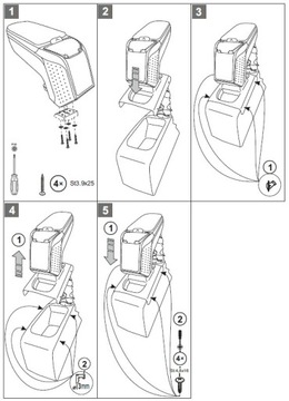 фото thumb №8, Підлокітник підлокітник armster ii citroen c4 od 2011r.