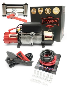 МОЩНАЯ ЛЕБЕДКА DRAGONWINCH DWM 13000 ST 12V 5897KG