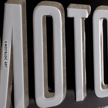 Вывеска BMW MOTOR, жестяной постер, 30х40