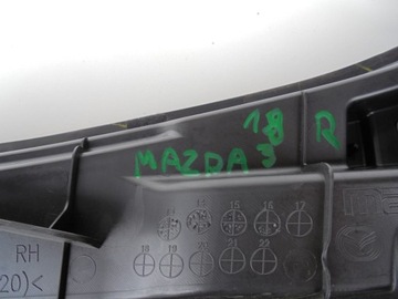 фото thumb №13, Mazda 3 iii панель під лобовим склом праві пластиковий bjs7507x1