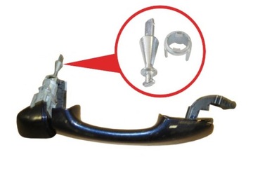 фото thumb №5, Вставка двері ручка перед зад do vw touareg ii