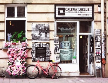 Obraz Pani na Floriańskiej Kraków Foto 30x30 Lue