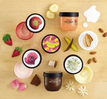 THE BODY SHOP BRITISH ROSE BODY YOGURT Йогуртовый бальзам British Rose 200 мл