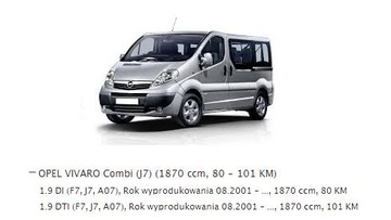 FAN TRAFIC 2 II VIVARO PRIMASTAR REGENEROWA 7701052192 Лодзь