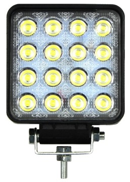 СВЕТОДИОДНАЯ РАБОЧАЯ ЛАМПА 16 LED HOMOL CE 12V 24V МОЩНАЯ