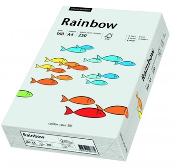 Копировальная бумага Rainbow А4 160г 250 листов светло-серая x2