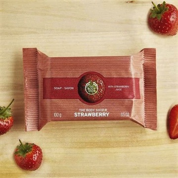 THE BODY SHOP Клубничное мыло STRAWBERRY SOAP