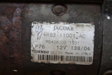 Стартер jaguar 272dt 2.7d 9 зубів 4r8311001ac Зі Шроту, фото thumb