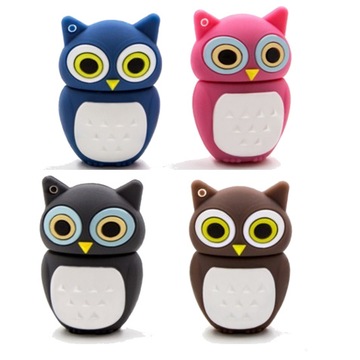 Флеш-накопитель 3.0 USB 32 ГБ OWL КОРИЧНЕВЫЙ ЧЕРНЫЙ СИНИЙ