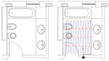 MATA GRZEWCZA Z TERMOSTATEM Z APLIKACJA NA TELEFON 10m2 T6 KIT WIFI CW