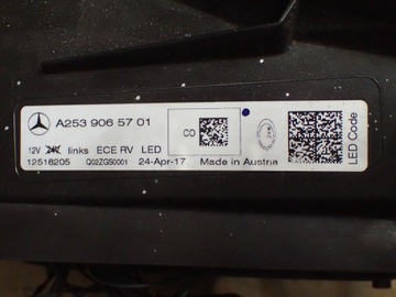 фото thumb №5, Лампа ліва перед mercedes glc w253 full led ils