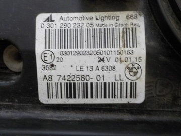 фото thumb №7, Лампа правая передняя bmw f45 f46 ксенон