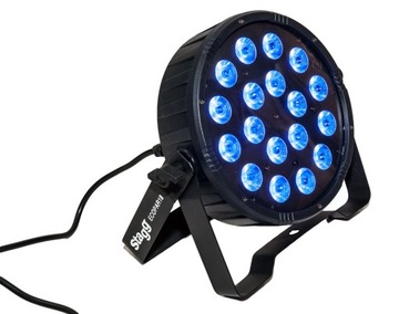 Reflektor oświetlenie PAR18 LED 18WAT zespół dj