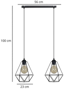 Современный светодиодный потолочный светильник LOFT