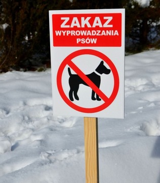 ZAKAZ ZAWRACANIA znak 21x15 nie ZAWRACAĆ na podjeździe kostce