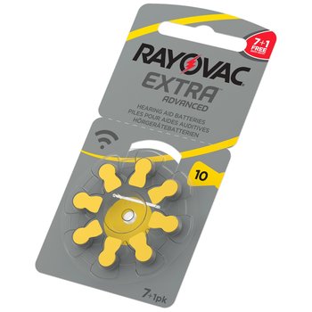 80 батареек EXTR RAYOVAC 10 для слуховых аппаратов