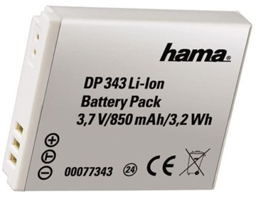 Аккумулятор Hama DP 343 850 мАч, замена для Canon