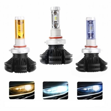 Лампы 2шт LED H11 X3 ZES 50W 12000lm LUMILEDS