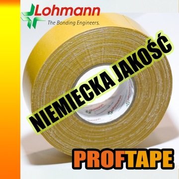 LOHMANN ДВУХСТОРОННЯЯ КЛЕЙКАЯ ЛЕНТА 50ммх50м