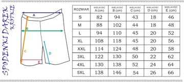 Spodnie piekarskie krótkie 100% bawełna r. 3XL