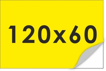 Наклейки - любой принт, прямоугольные 120х60 мм.