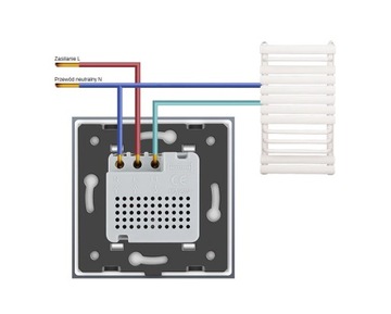 LIVOLO WKŁAD TERMOSTATU - REGULATOR TEMPERATURY S