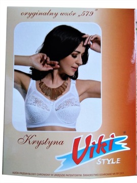 Бюстгальтер Мягкий бюстгальтер Viki 579 Krystyna BEIGE 95 D