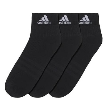 НОСКИ ADIDAS MEDIUM PER AN размеры 43-46, ЧЕРНЫЕ, 3 ПАКЕТА