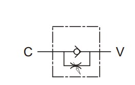 Дроссель-возвратный клапан VRF 3/8