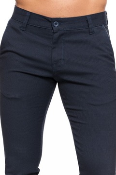 SPODNIE MĘSKIE CHINOSY VANKEL JEANS 028 - 100cmL32