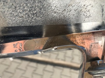 фото thumb №11, Решётка радиатора решётка радиатора хром peugeot 208 lift - 2015