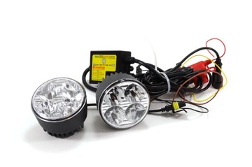 Światła do jazdy dziennej DRL 510HP LED OKRĄGŁE 01524