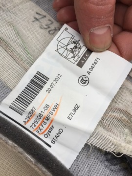 фото thumb №6, Bmw 5 f10 f11 f01 f02 f07 обшивка сидіння шкіра 12