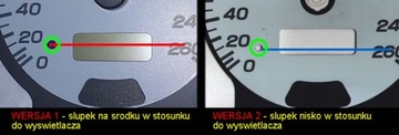 Стрелки одометра Indiglo Subaru Impreza 96-00