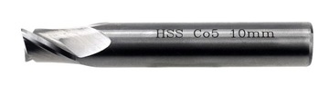 Frez NFPg palcowy fi 10 mm HSSCo kobalt DIN 327