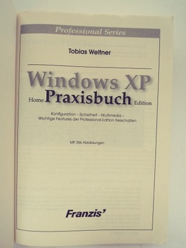 Windows XP Praxisbuch Home Edition (с компакт-диском)