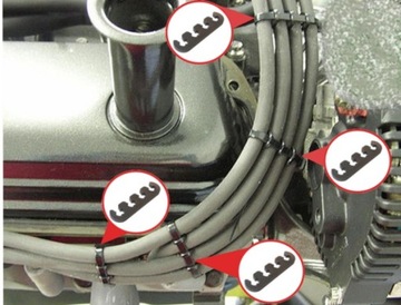 фото thumb №7, Кабели провода зажигания клипсы do grand cherokee