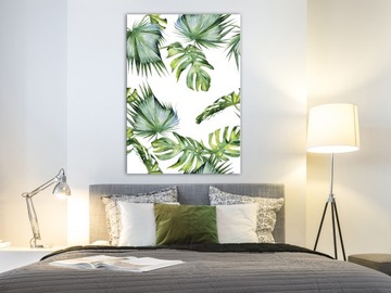 OBRAZ MONSTERA LIŚCIE SALON 60x90cm b-B-0294-b-a