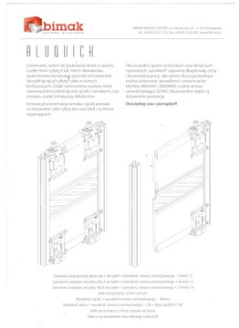 Система раздвижных дверей стекло 4мм 2,5м/2ск AluQuick